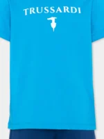 TRUSSARDI SET ΜΠΛΟΥΖΑ & ΣΟΡΤΣ ΜΠΛΕ - Image 3