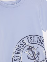 GUESS T-SHIRT ΑΓΚΥΡΑ ΜΠΛΟΥΖΑ - Image 3