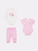 GUESS SET BABY 2PC ΚΟΡΜΑΚΙΑ & ΠΑΝΤΕΛΟΝΙ