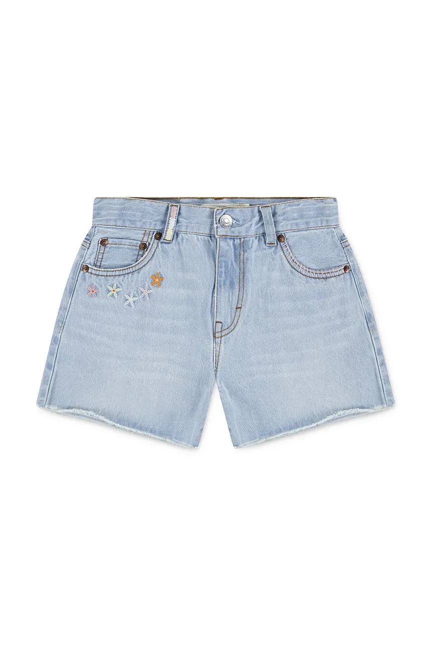 SS26-SZG01N-50X_F1 LEVI'S SHORTS CROCHET APPLIQUE A LINE ΣΟΡΤΣ - Image 1