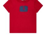 TRUSSARDI BABY T-SHIRT JERTHAX ΜΠΛΟΥΖΑ ΚΟΚΚΙΝΟ