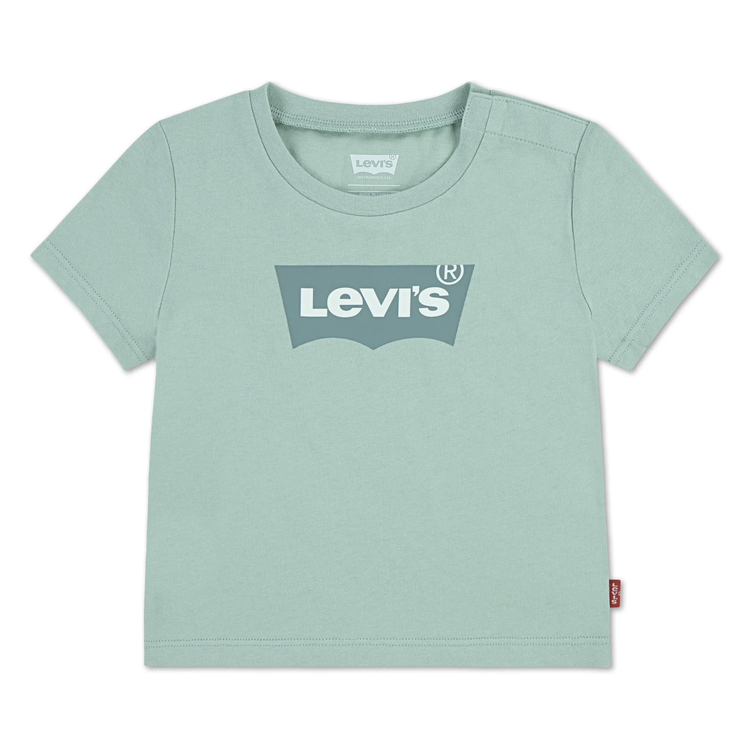 baby-boy-batwing-logo-t-shirt-4354757_3000x LEVI'S BABY BATWING T-SHIRT GREEN ΜΠΛΟΥΖΑ - Image 1