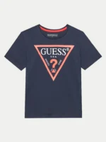 GUESS SS T-SHIRT CORE ΜΠΛΟΥΖΑ ΣΚΟΥΡΟ ΜΠΛΕ