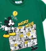 ORIGINAL MARINES T-SHIRT MICKEY MOUSE GREEN ΜΠΛΟΥΖΑ - Image 3