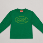 DIESEL LONG SLEEVE GREEN OVAL D ΜΠΛΟΥΖΑ