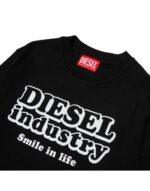 DIESEL LONG SLEEVE BLACK INDUSTRY PRINT ΜΠΛΟΥΖΑ - Image 3
