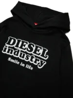 DIESEL SLODIMHOOD BLACK SWEATSHIRT ΜΠΛΟΥΖΑ ΜΕ ΚΟΥΚΟΥΛΑ - Image 3
