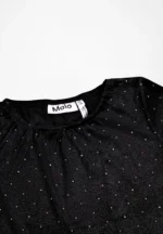 MOLO RIKKI LONG SLEEVED BLACK SOFT VELOUR ΜΠΛΟΥΖΑ - Image 3