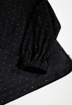 MOLO RIKKI LONG SLEEVED BLACK SOFT VELOUR ΜΠΛΟΥΖΑ - Image 4