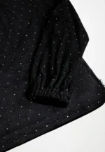 MOLO RIKKI LONG SLEEVED BLACK SOFT VELOUR ΜΠΛΟΥΖΑ - Image 4