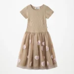 MOLO CRYUSILA BEIGE DRESS ΦΟΡΕΜΑ