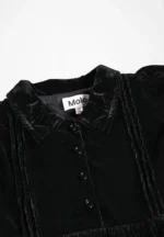 MOLO CARLA BLACK VELVET DRESS ΦΟΡΕΜΑ - Image 3