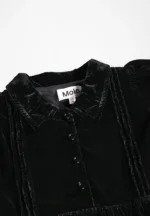 MOLO CARLA BLACK VELVET DRESS ΦΟΡΕΜΑ - Image 3
