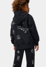 MOLO MARLEY BLACK SWEATSHIRT ΖΑΚΕΤΑ ΜΕ ΚΟΥΚΟΥΛΑ - Image 6