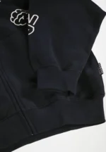 MOLO MARLEY BLACK SWEATSHIRT ΖΑΚΕΤΑ ΜΕ ΚΟΥΚΟΥΛΑ - Image 4