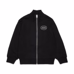 DIESEL SWEATSHIRT BLACK SCIRCLEZIP OVER ΖΑΚΕΤΑ