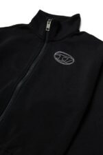 DIESEL SALILA FEEPA BLACK SWEATSHIRT ΖΑΚΕΤΑ - Image 3