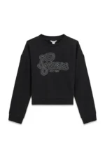 GUESS SET ACTIVE FRENCH TERRY BLACK ΠΑΝΤΕΛΟΝΙ & ΦΟΥΤΕΡ - Image 2