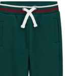 GUESS FLEECE REGULAR GREEN ΠΑΝΤΕΛΟΝΙ - Image 3