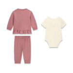 GUESS BABY SET ACTIVE PINK ΚΟΡΜΑΚΙ, ΠΑΝΤΕΛΟΝΙ & ΖΑΚΕΤΑ - Image 2