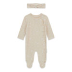 GUESS BABY SET RIB BEIGE ΦΟΡΜΑΚΙ & ΚΟΡΔΕΛΑ