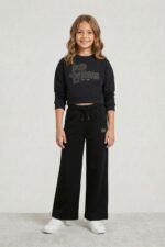 GUESS SET ACTIVE FRENCH TERRY BLACK ΠΑΝΤΕΛΟΝΙ & ΦΟΥΤΕΡ - Image 8