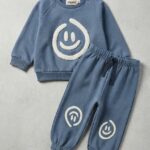 MOLO BABY SET BLUE ΦΟΥΤΕΡ ΜΠΛΟΥΖΑ & ΠΑΝΤΕΛΟΝΙ