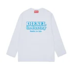 DIESEL LONG SLEEVE WHITE INDUSTRY PRINT ΜΠΛΟΥΖΑ