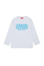 DIESEL LONG SLEEVE WHITE INDUSTRY PRINT ΜΠΛΟΥΖΑ