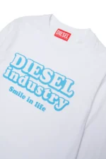 DIESEL LONG SLEEVE WHITE INDUSTRY PRINT ΜΠΛΟΥΖΑ - Image 3