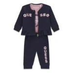 GUESS BABY SET ACTIVE NAVY ΚΟΡΜΑΚΙ, ΠΑΝΤΕΛΟΝΙ & ΖΑΚΕΤΑ - Image 3