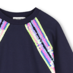 BILLIEBLUSH FLEECE DRESS NAVY ΦΟΡΕΜΑ - Image 3