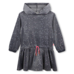 BILLIEBLUSH VELVET DRESS CHARCOAL ΦΟΡΕΜΑ
