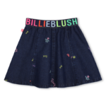 BILLIEBLUSH DENIM BLUE SKIRT ΦΟΥΣΤΑ - Image 2
