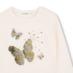 BILLIEBLUSH LONG T-SHIRT BUTTERFLY ΜΠΛΟΥΖΑ - Image 4