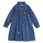BILLIEBLUSH DENIM DRESS STONE ΦΟΡΕΜΑ