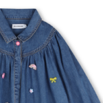BILLIEBLUSH DENIM DRESS STONE ΦΟΡΕΜΑ - Image 3