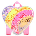 BILLIEBLUSH SMALL HEART BACKPACK ΣΑΚΙΔΙΟ ΠΛΑΤΗΣ