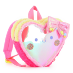 BILLIEBLUSH SMALL PINK HEART BACKPACK ΣΑΚΙΔΙΟ ΠΛΑΤΗΣ - Image 3
