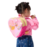 BILLIEBLUSH SMALL PINK HEART BACKPACK ΣΑΚΙΔΙΟ ΠΛΑΤΗΣ - Image 6