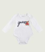 GUESS BABY SET BLUE ΠΑΝΤΕΛΟΝΙ, ΖΑΚΈΤΑ & ΚΟΡΜΑΚΙ - Image 3