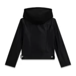 GUESS HOODED JACKET BLACK ΜΠΟΥΦΑΝ - Image 2