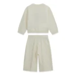 GUESS BABY SET WHITE ΠΟΥΛΟΒΕΡ & ΠΑΝΤΕΛΟΝΙ - Image 2