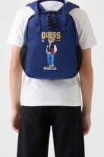 GUESS MINI BACKPACK ΣΑΚΙΔΙΟ ΠΛΑΤΗΣ - Image 5