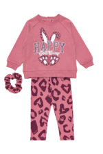 SPRINT SET HAPPY BUNNY PINK ΦΟΥΤΕΡ ΜΠΛΟΥΖΑ & ΚΟΛΑΝ