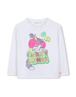 BILLIEBLUSH LONG SLEEVE T-SHIRT CAT PRINT ΜΠΛΟΥΖΑ