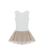 LAPIN HOUSE WHITE BEAR DRESS ΦΟΡΕΜΑ ΤΟΥΛΙ - Image 3