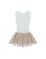 LAPIN HOUSE WHITE BEAR DRESS ΦΟΡΕΜΑ ΤΟΥΛΙ - Image 4