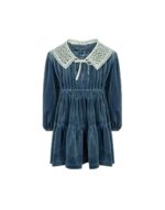 LAPIN HOUSE BLUE DRESS ΦΟΡΕΜΑ ΒΕΛΟΥΔΙΝΟ