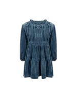 LAPIN HOUSE BLUE DRESS ΦΟΡΕΜΑ ΒΕΛΟΥΔΙΝΟ - Image 3